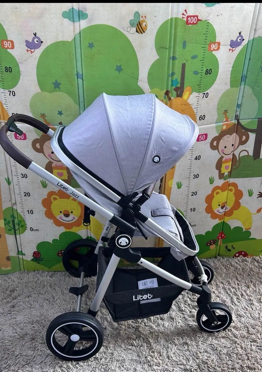 Carrinho de bebê litet jazz Moisés 2em1 - Foto 5