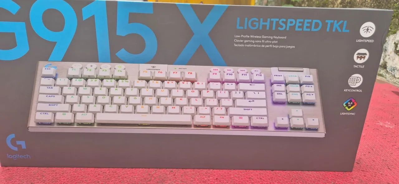 Teclado Gamer Logitech G915 X Lightspeed TKL - Foto 2