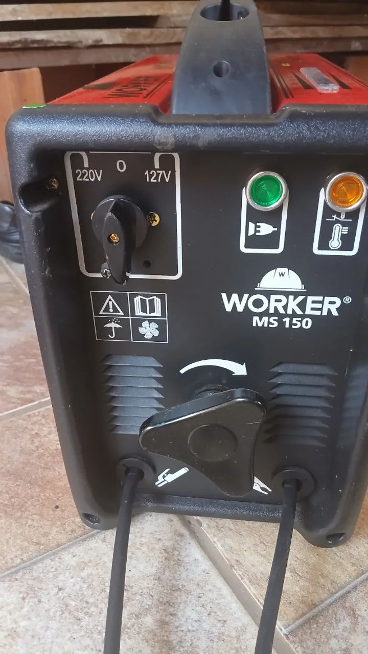 Maquina de solda Work 150 Bivolt.64850507602435120