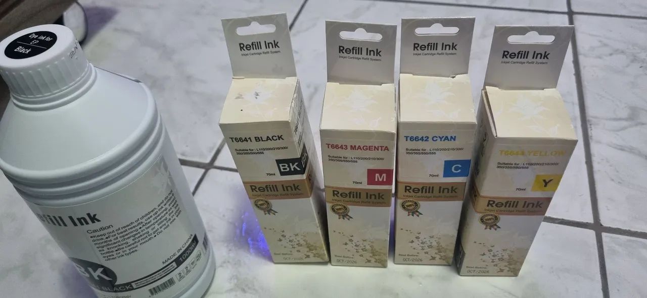 Refill ink Epson l110/200/210/300/350/355/550/555 - Foto 5