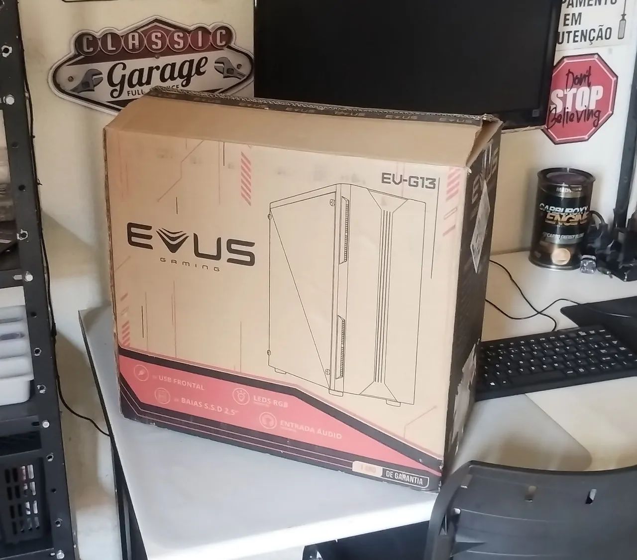 CPU "TORRE" i5 3.00GHz, 12GB, SSD: 128GB Nova na Caixa (900,00 no Pix) - Foto 4