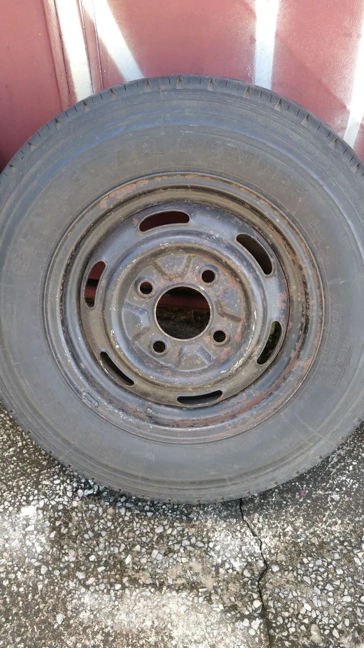Vendo 4 rodas completas 175/80r14 - Foto 5