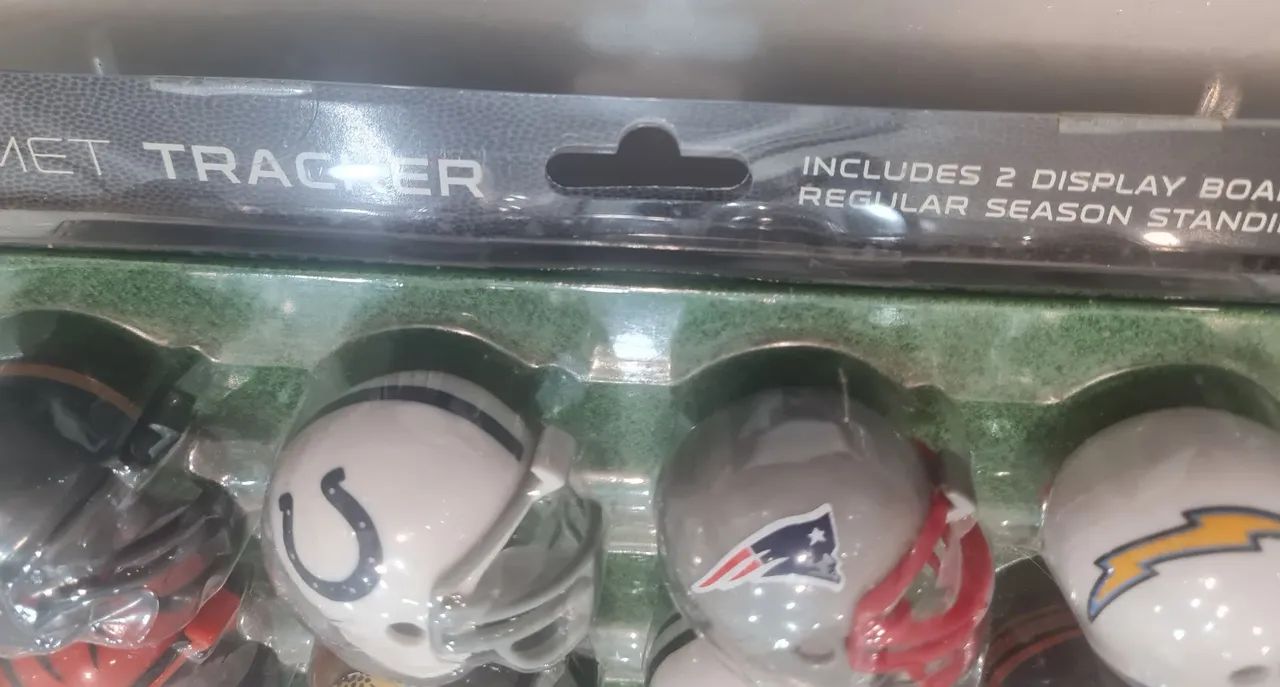 Coleção de mini capacetes NFL (Pocket Size) - 32 times - LACRADO - Foto 5