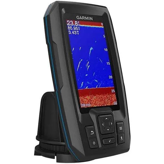 GPS Garmin Striker Plus 4 com Transdutor de Peixe Duplo (010-01870-01)