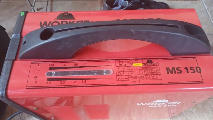 Maquina de solda Work 150 Bivolt.64850507602435121