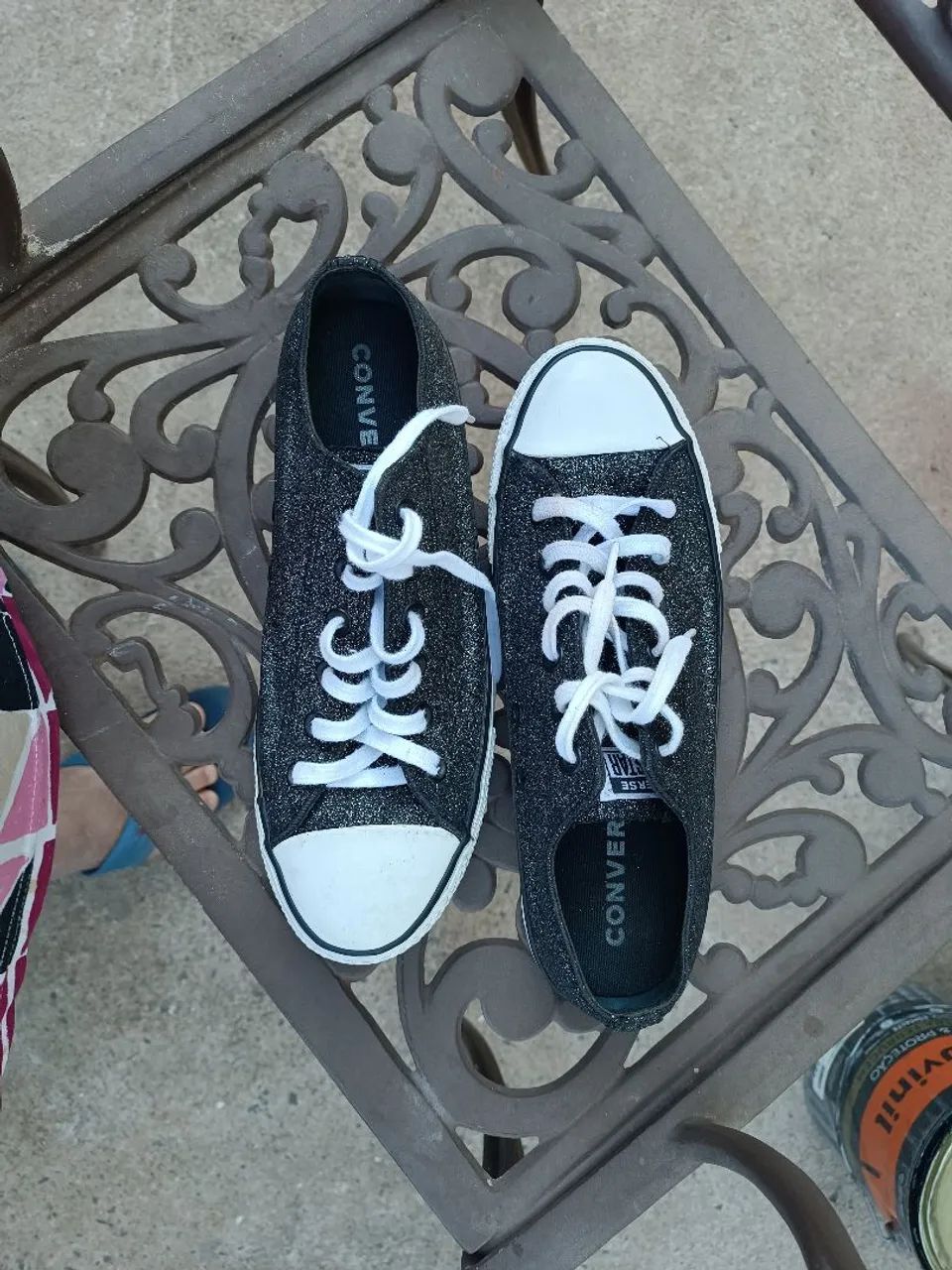 Converse All Star Glitter Novo! Calçados Jardim Renascença