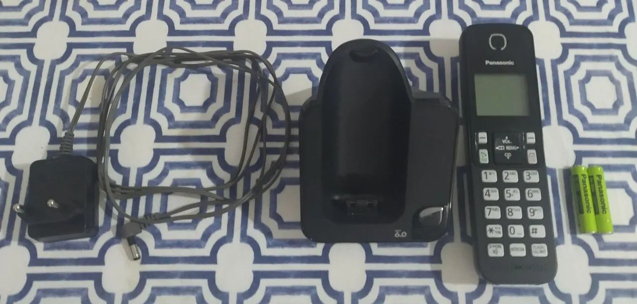 Telefone Fixo Panasonic com Display e Identificador de Chamadas - Foto 3