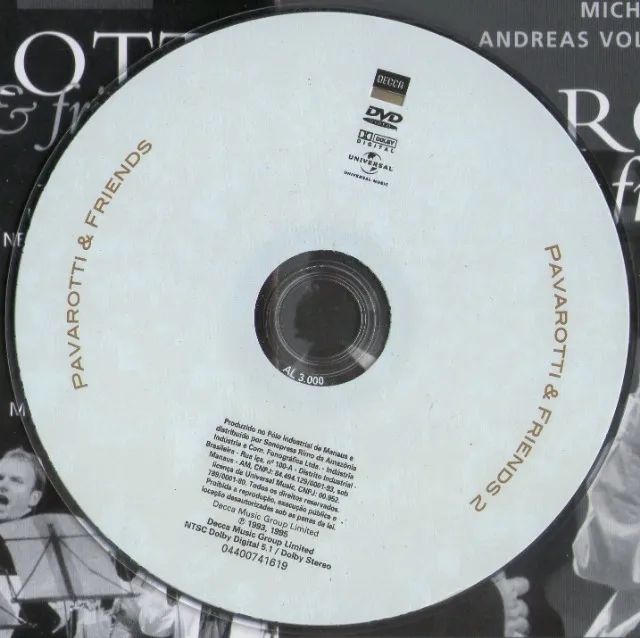 Dvd Pavarotti & Friends - Collection The Complete Concerts - CDs