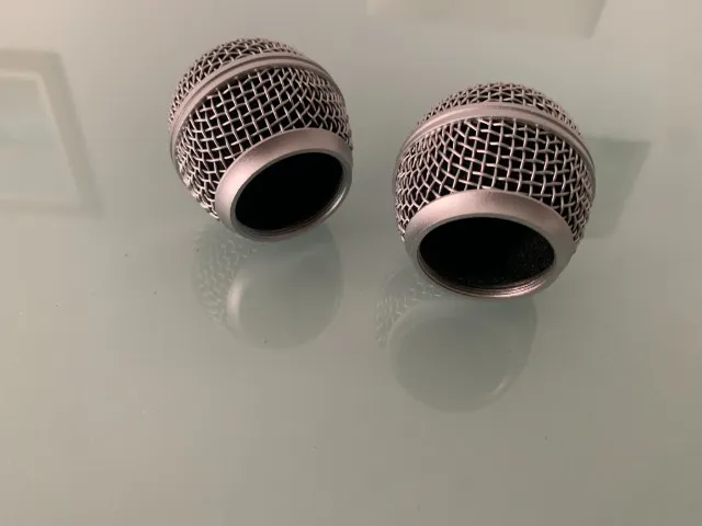 Dois Globos de Microfone Shure SM 58