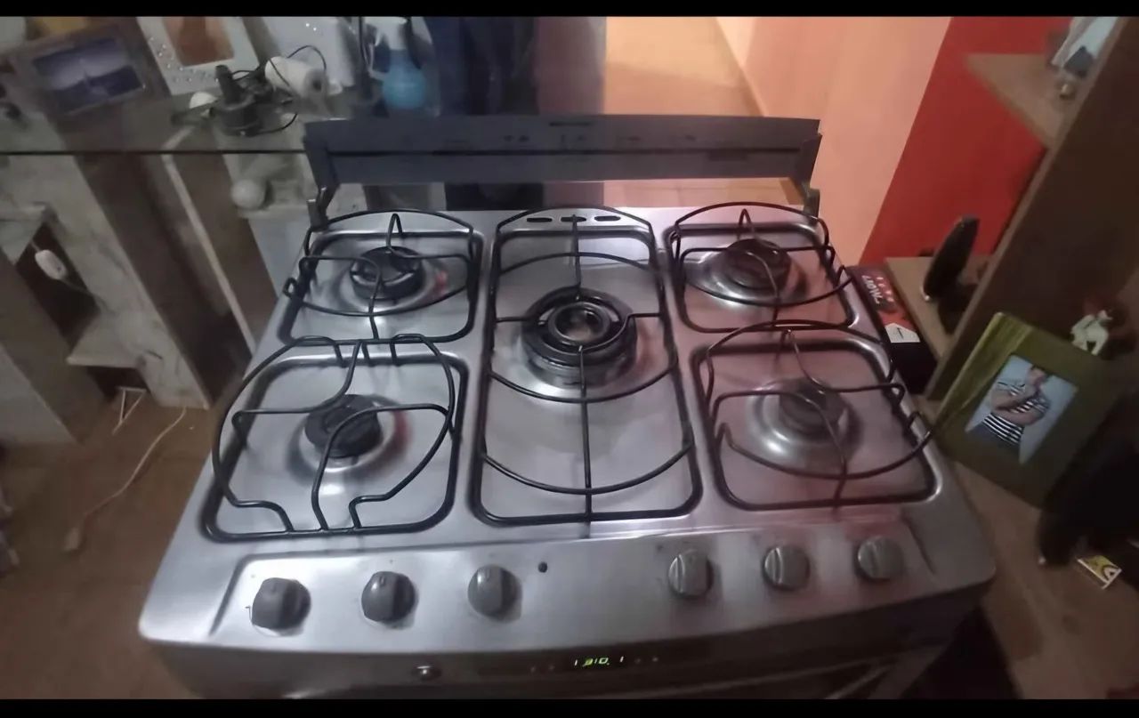 Fogão brastemp 5 bocas timer com acendimento automático  - Foto 2