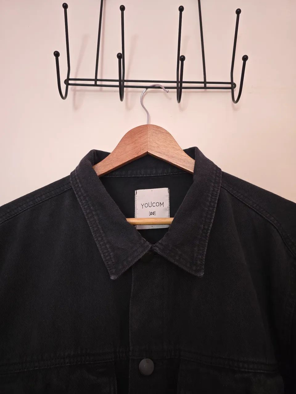 Jaqueta Jeans Preta - Foto 2