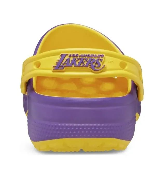 Crocs Classic NBA LA Lakers NOVO - 100% Original | Roxo/Amarelo No