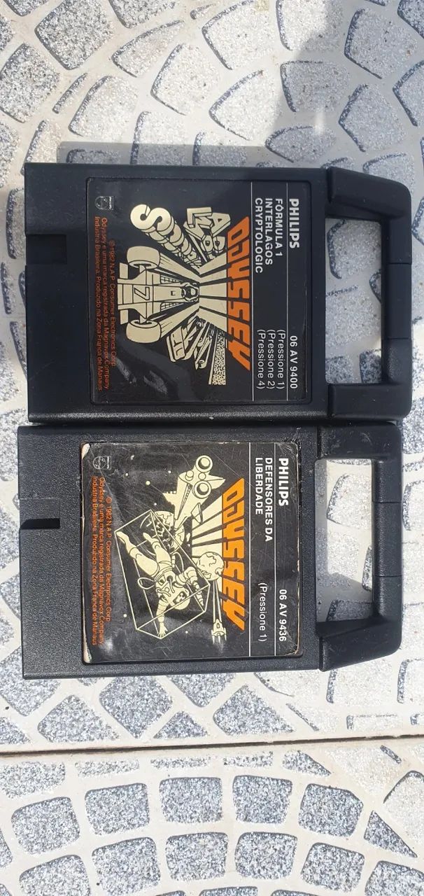 Cartucho Odyssey F1 Interlagos Cryptologic. Cartuchos Odyssey Defensores Da Liberdade Phil
