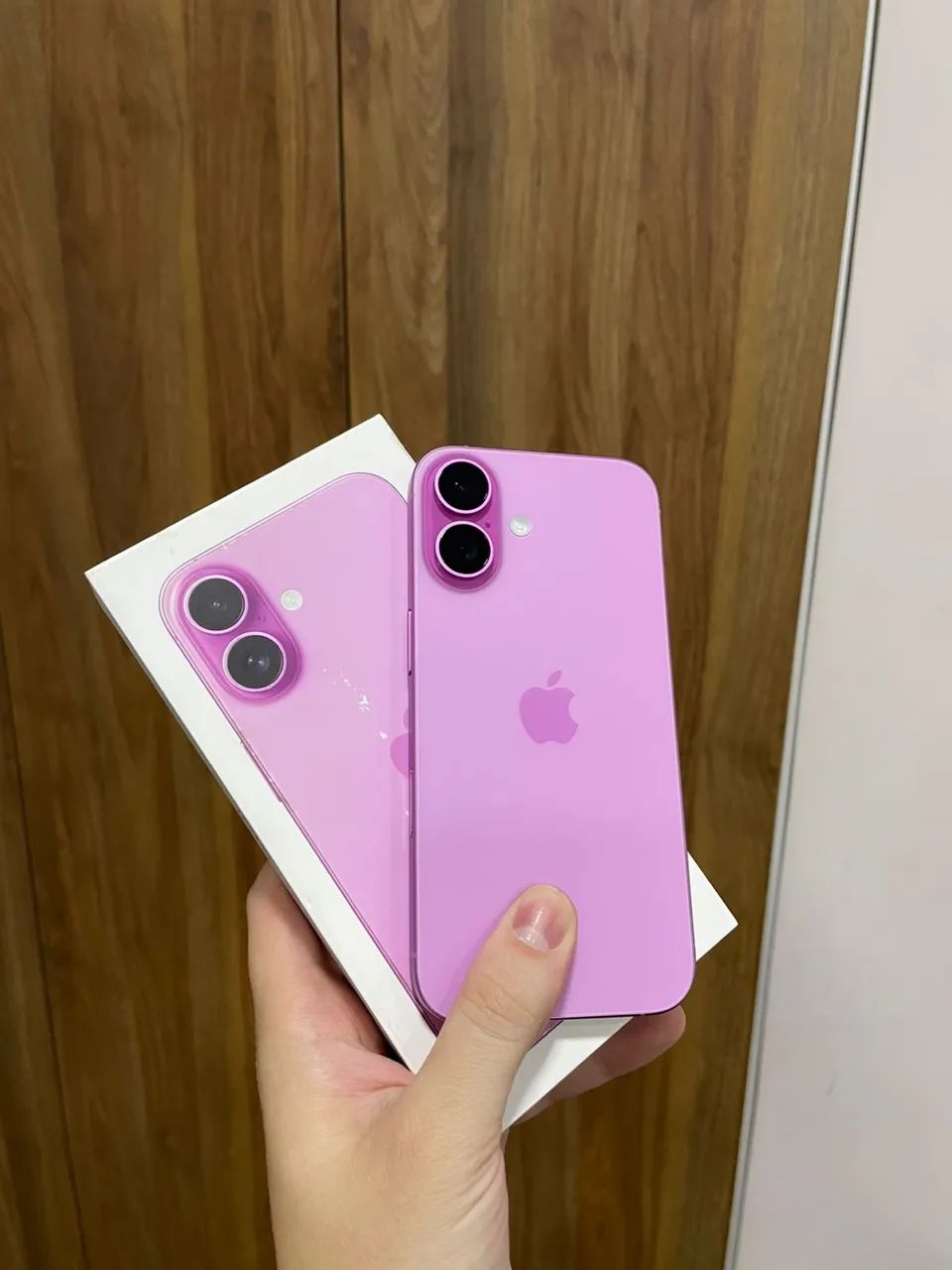 iPhone 16 pronta entrega rosa sem detalhes - avance hoje  - Foto 2
