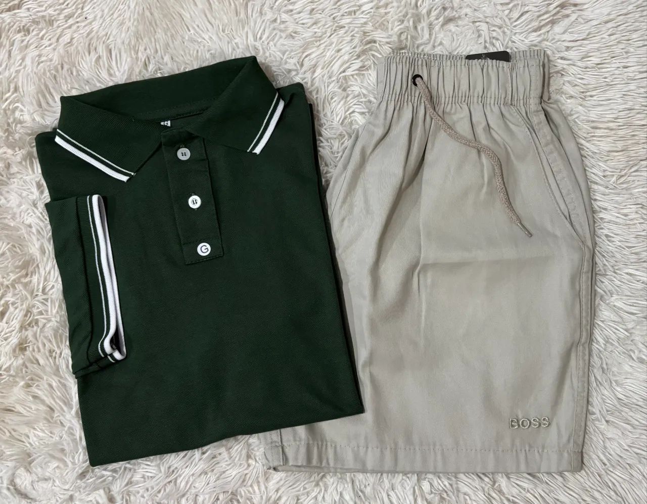 Conjunto Camisa Polo e Bermuda LI