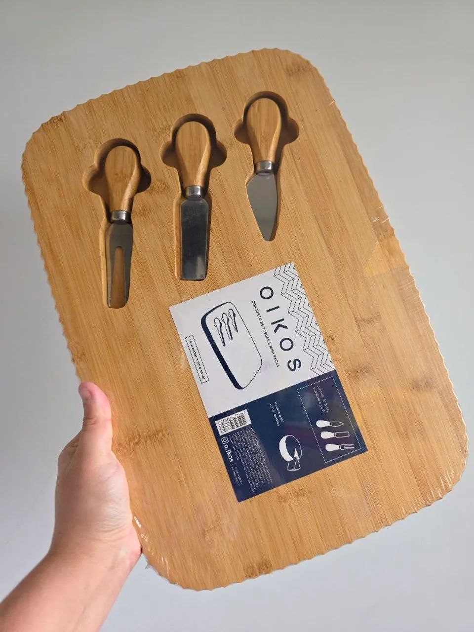 Tábua de frios/queijo bambu oikos nova!