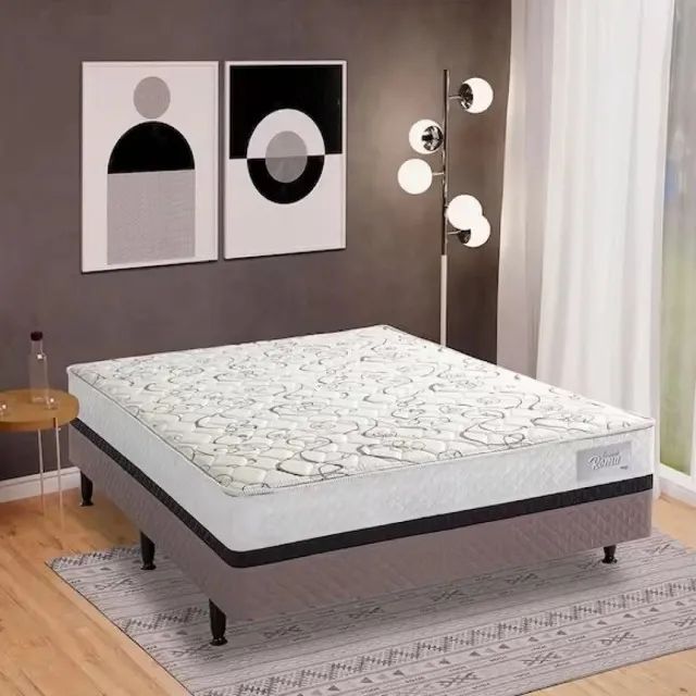  Cama Box Casal Conjugada Roma