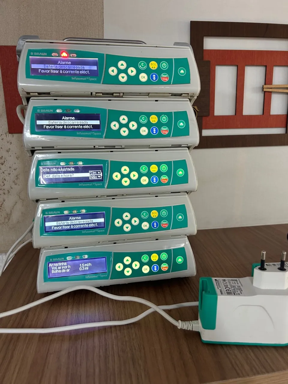 Bombas de infusão B. Braun Infusomat Space
