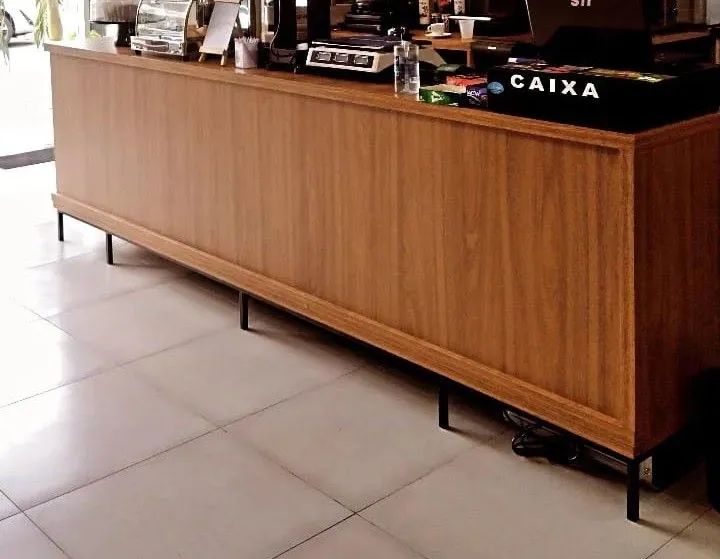 Balcão de atendimento em MDF - Foto 4