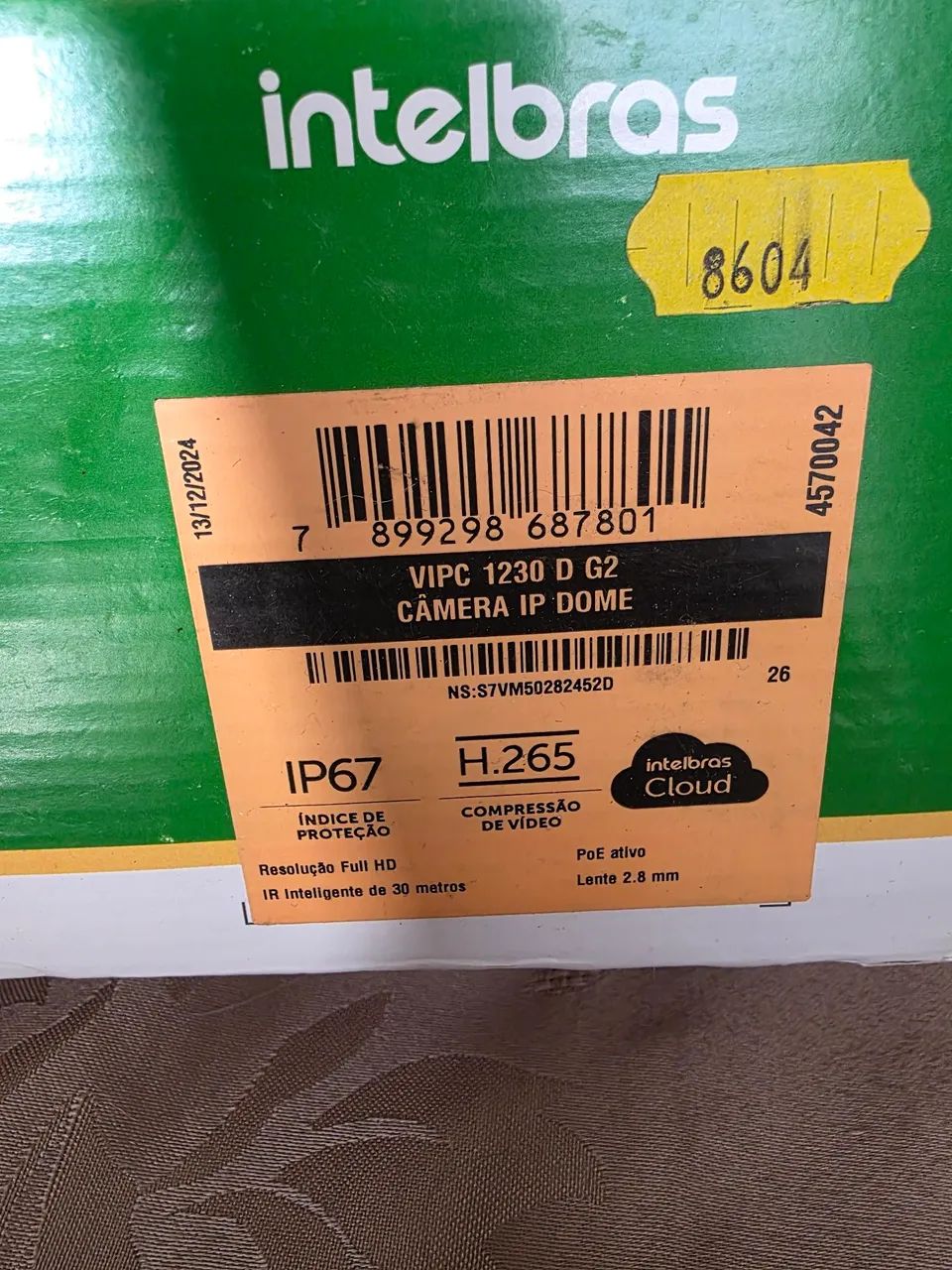 Câmera IP dome Intelbras - Foto 4