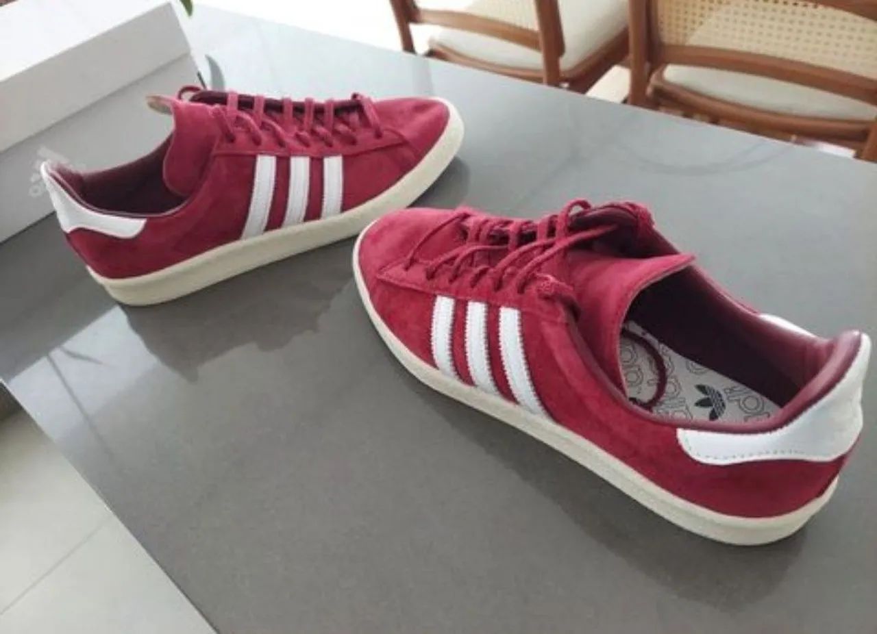 adidas campus 80s - vermelho  - Foto 2