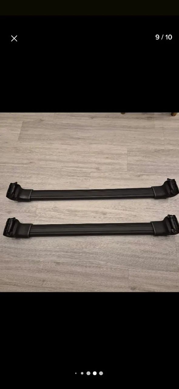 Rack Para Honda Hr-v Thule Wingbar 9595 Preto - Foto 4