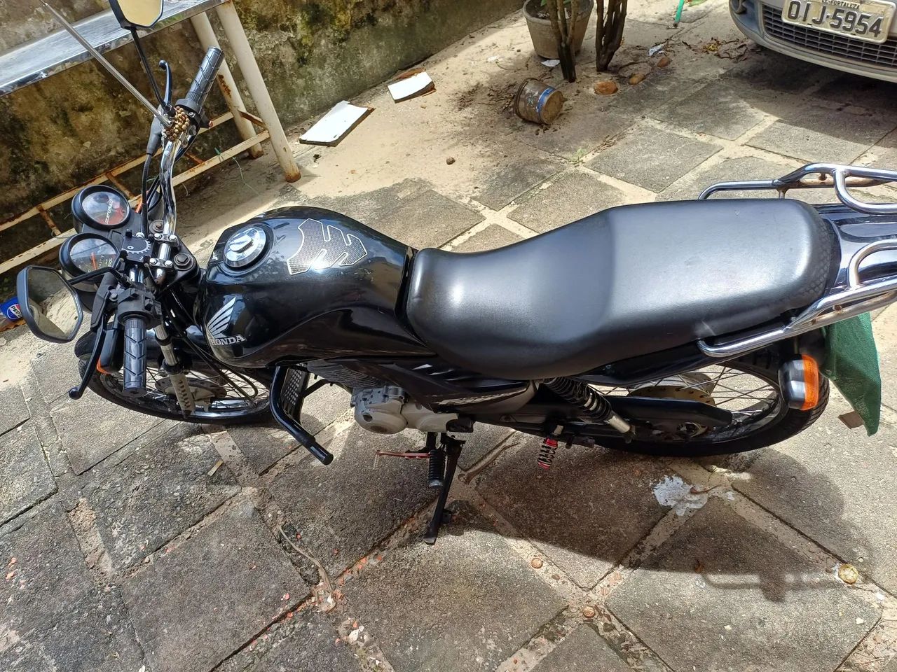 Honda Fan 125 2009 Pardida eletrica.Só no ponto de transferir. - Foto 6