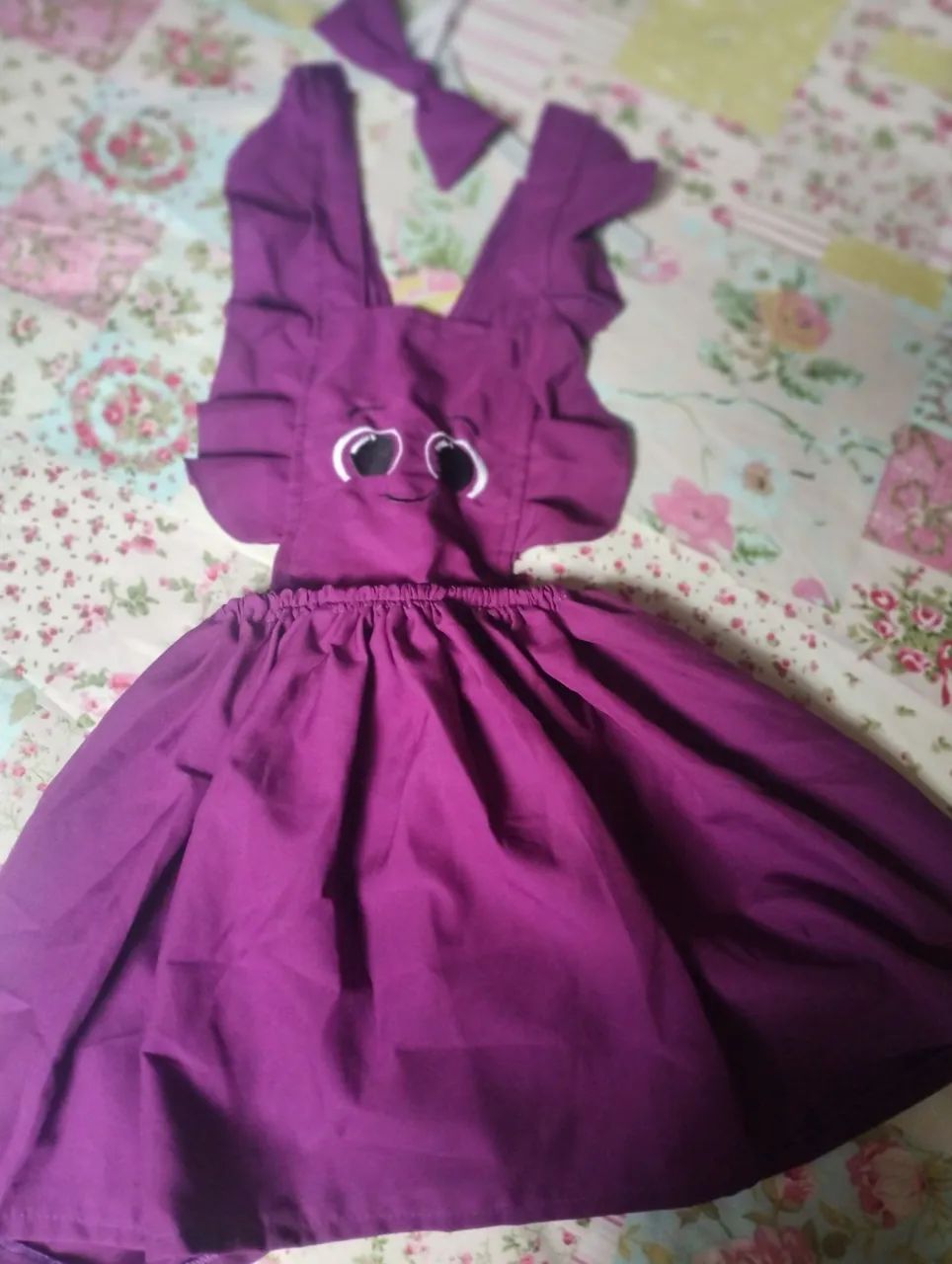 Vestido Infantil Personagem Divertido - Foto 3