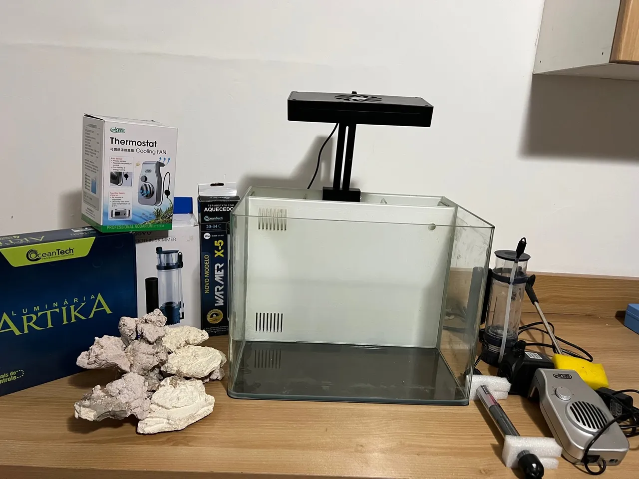 Aquário Marinho Completo! 36L