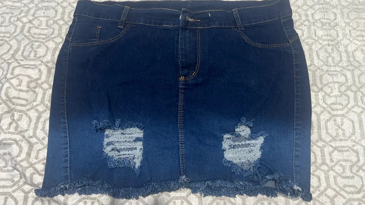 Vende-se saia jeans nova  - Foto 2