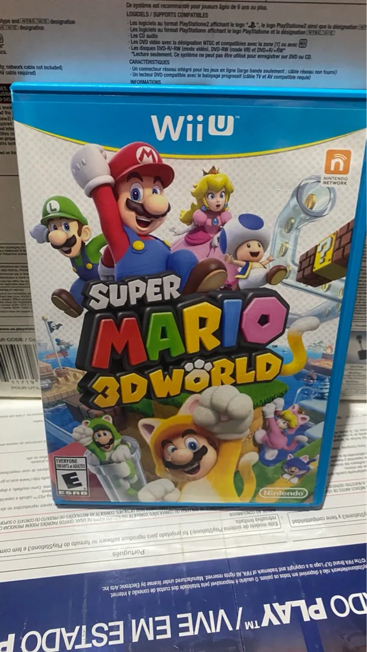 Super Mario 3D World - Wii U usa Testado