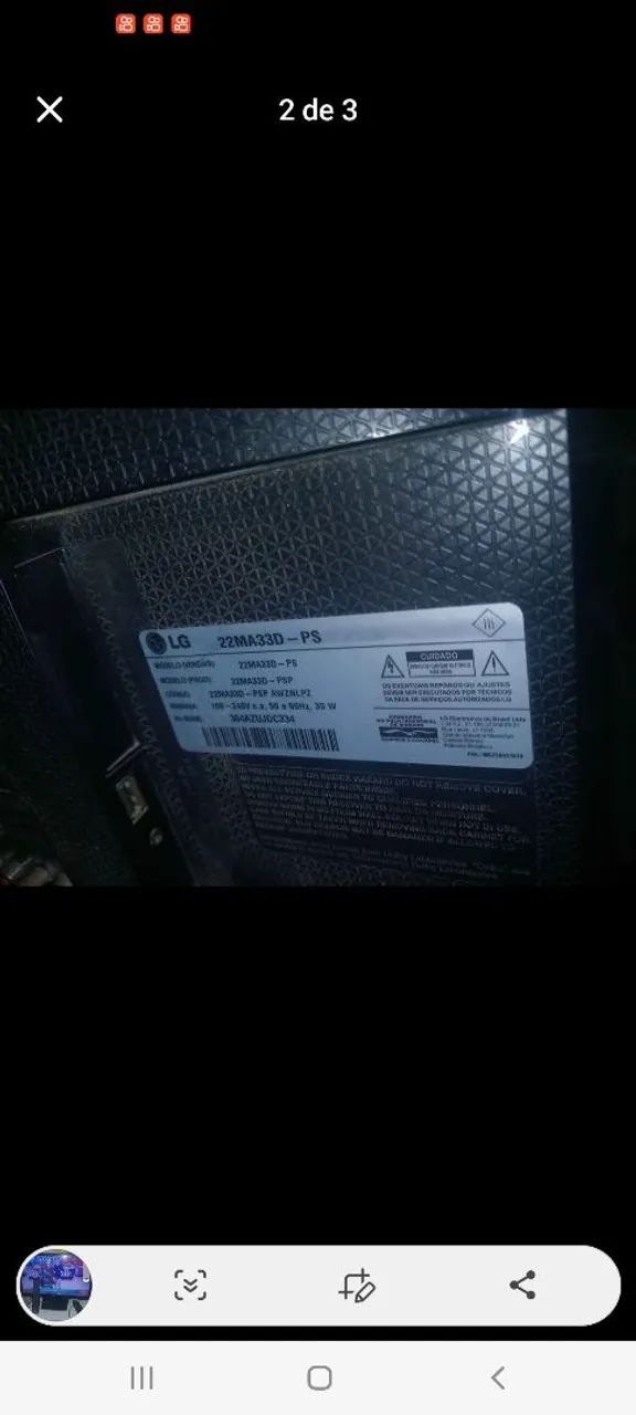 Vendo TV 22 pol - Foto 3