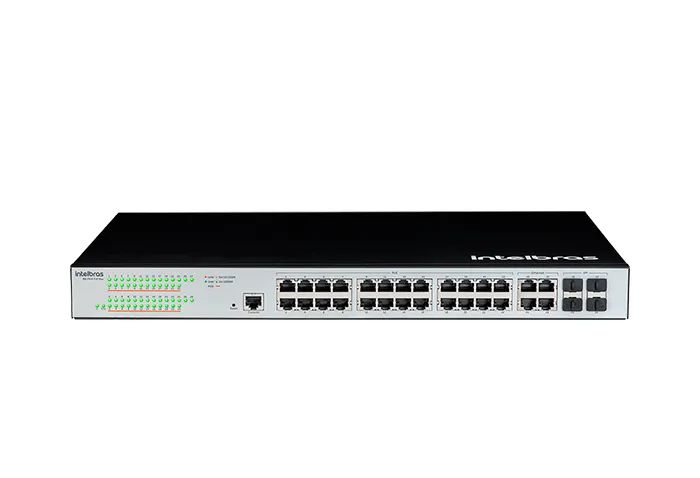 Switch intelbras sg 2404 24 Portas Gigabit Ethernet PoE - Foto 2