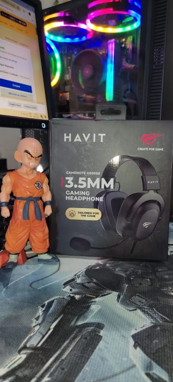 Headset Gamer Havit H2002d 3.5mm