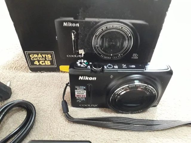Câmera digital Nikon COOLPIX S9500 Wi-Fi com zoom de 22x e GPS - Foto 2