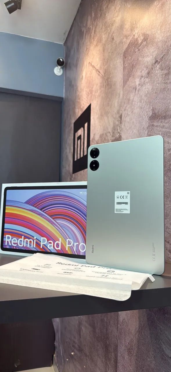 Tablet Xiaomi Redmi Pad Pro 12,1 polegadas, 256GB, 8GB RAM 8MP Tela 120Hz 10000mAh