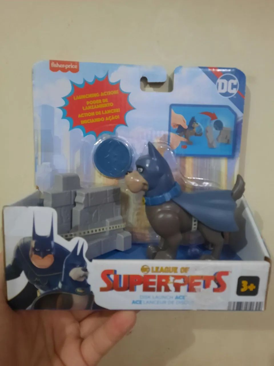 Super Pets - Ace Lançador de Discos