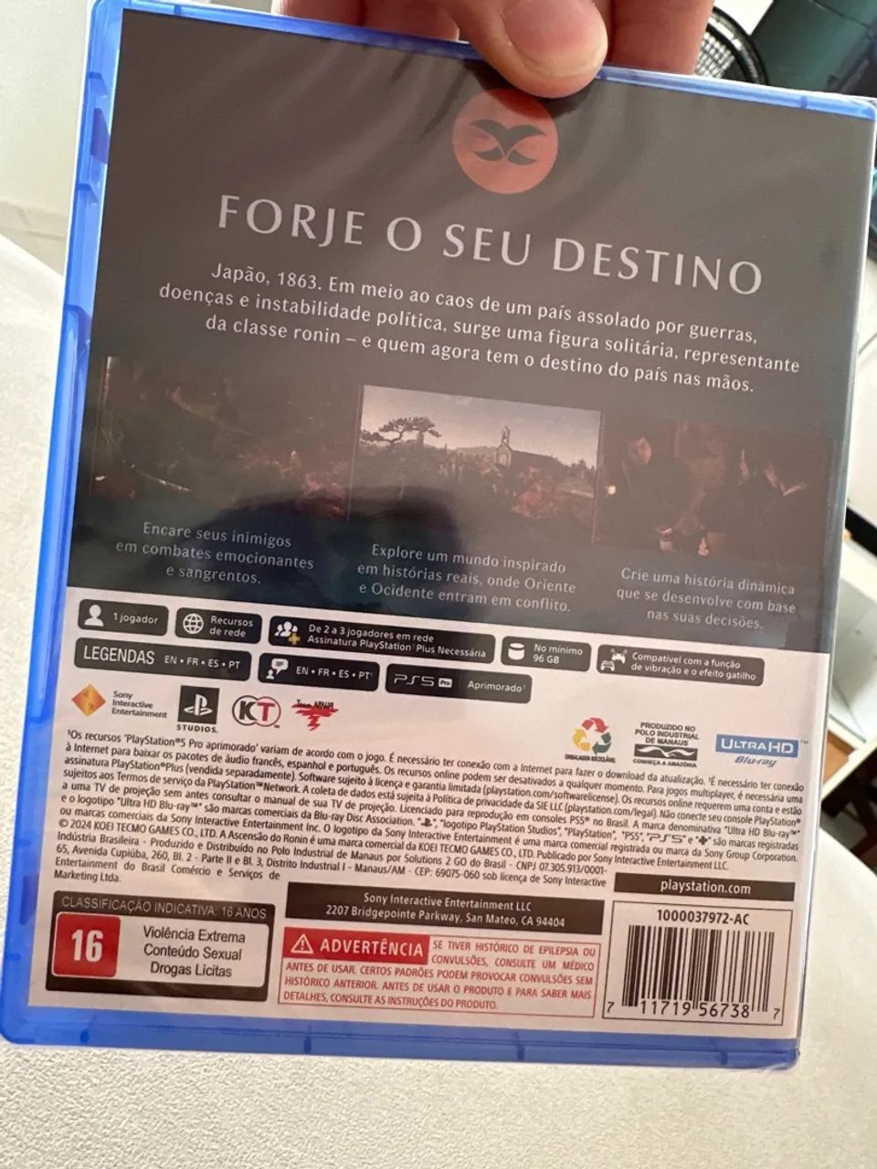 A Ascensão do Ronin - PS5 - Lacrado - Foto 2