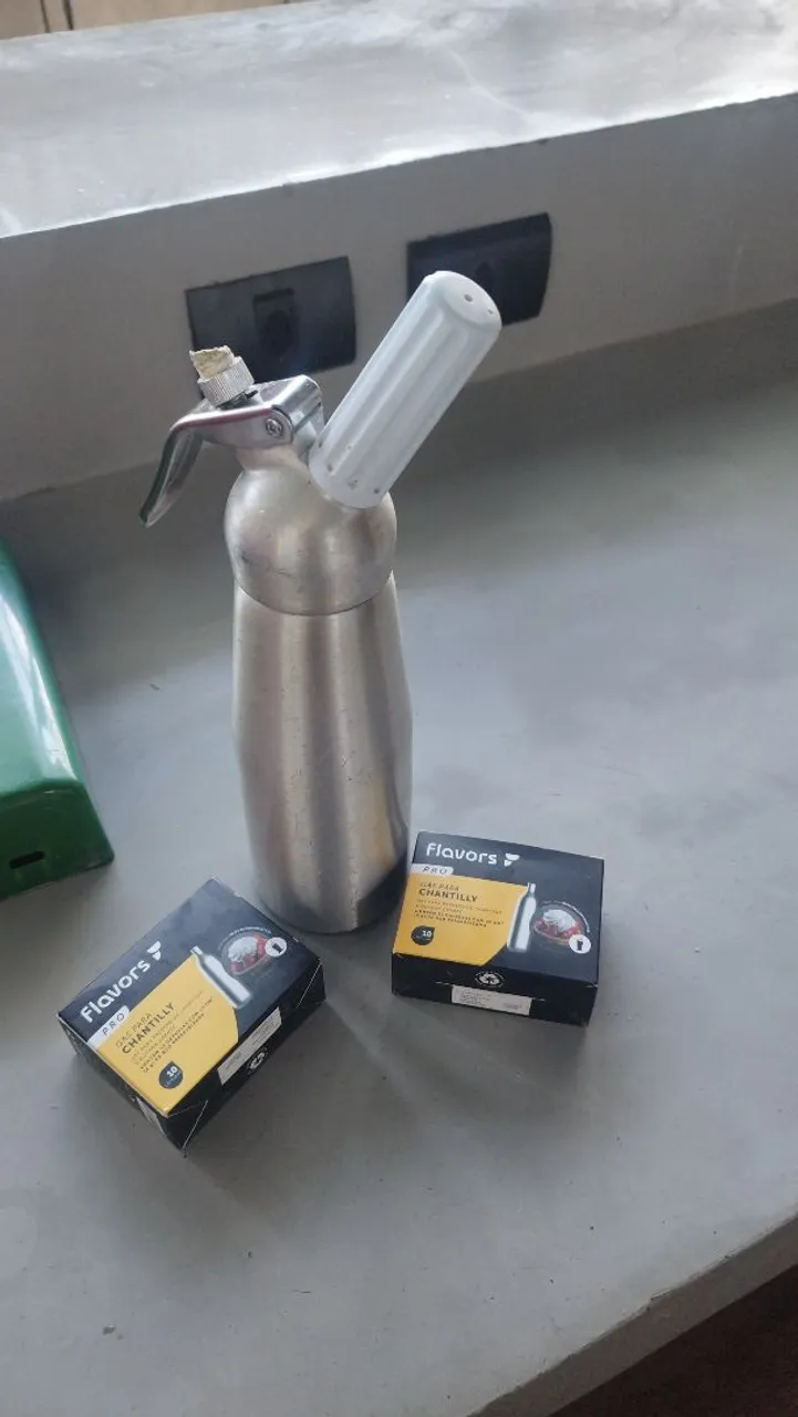 Sifão para espuma e chantilly 500 ml