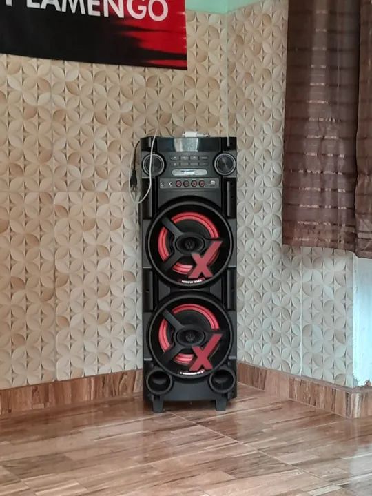 Som potente com Bluetooth e USB obs ja menor valor