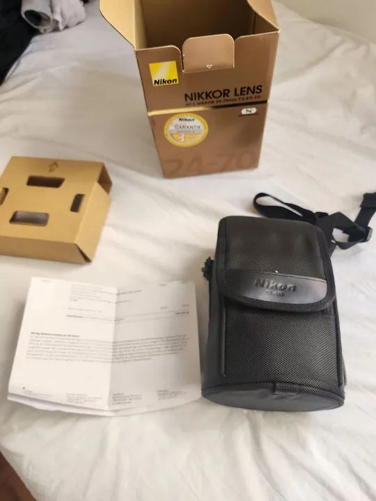 Lente Nikon AF-S NIKKOR 24-70mm f/2.8G ED - Novissima! Usada menos de 10 vezes - Foto 2