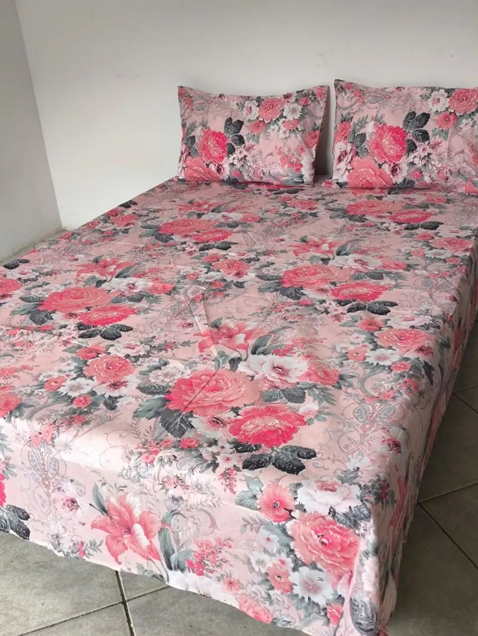 Lençol casal três peças  - Foto 6