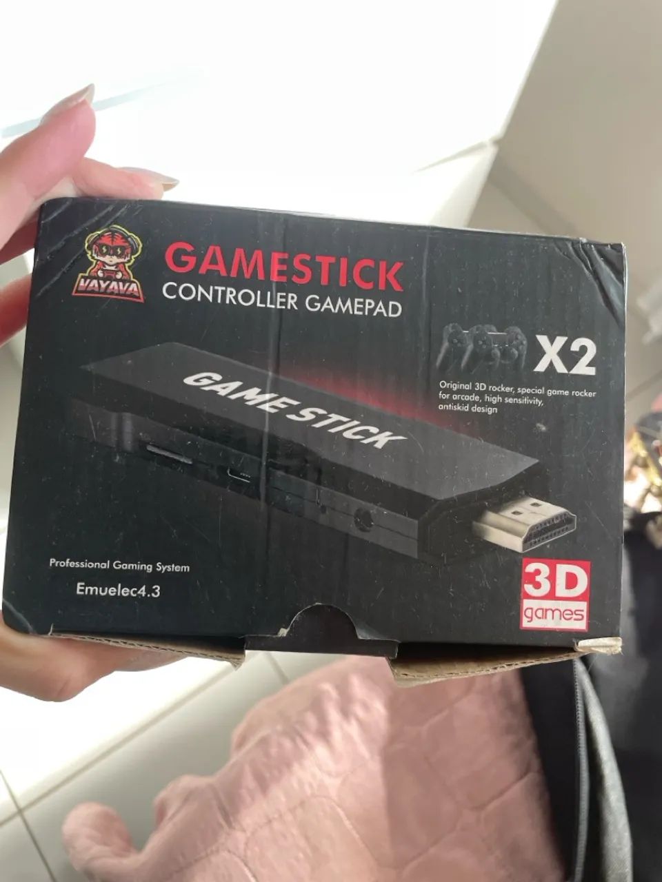 Game Stick - Controlador de Jogos Retrô Emuelec4.3 - Foto 3