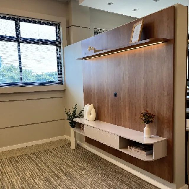 Rack e Painel Para Tv Mdf Artely - Foto 3