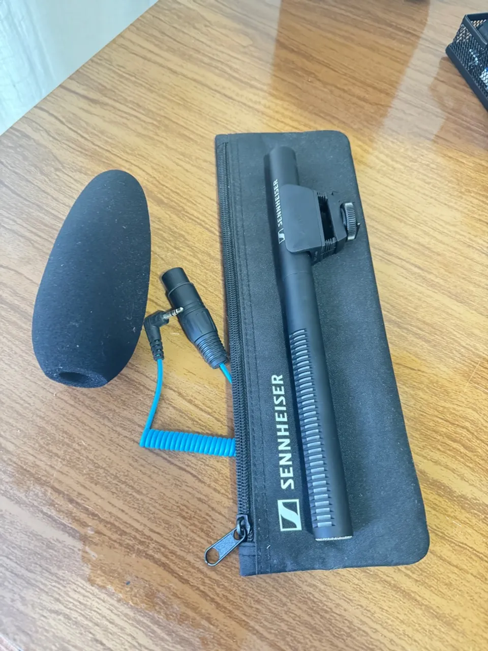 Microfone Shotgun Sennheiser MKE 600 - Qualidade Profissional