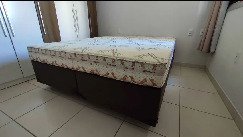Cama box colchão d20 e suporte NovA