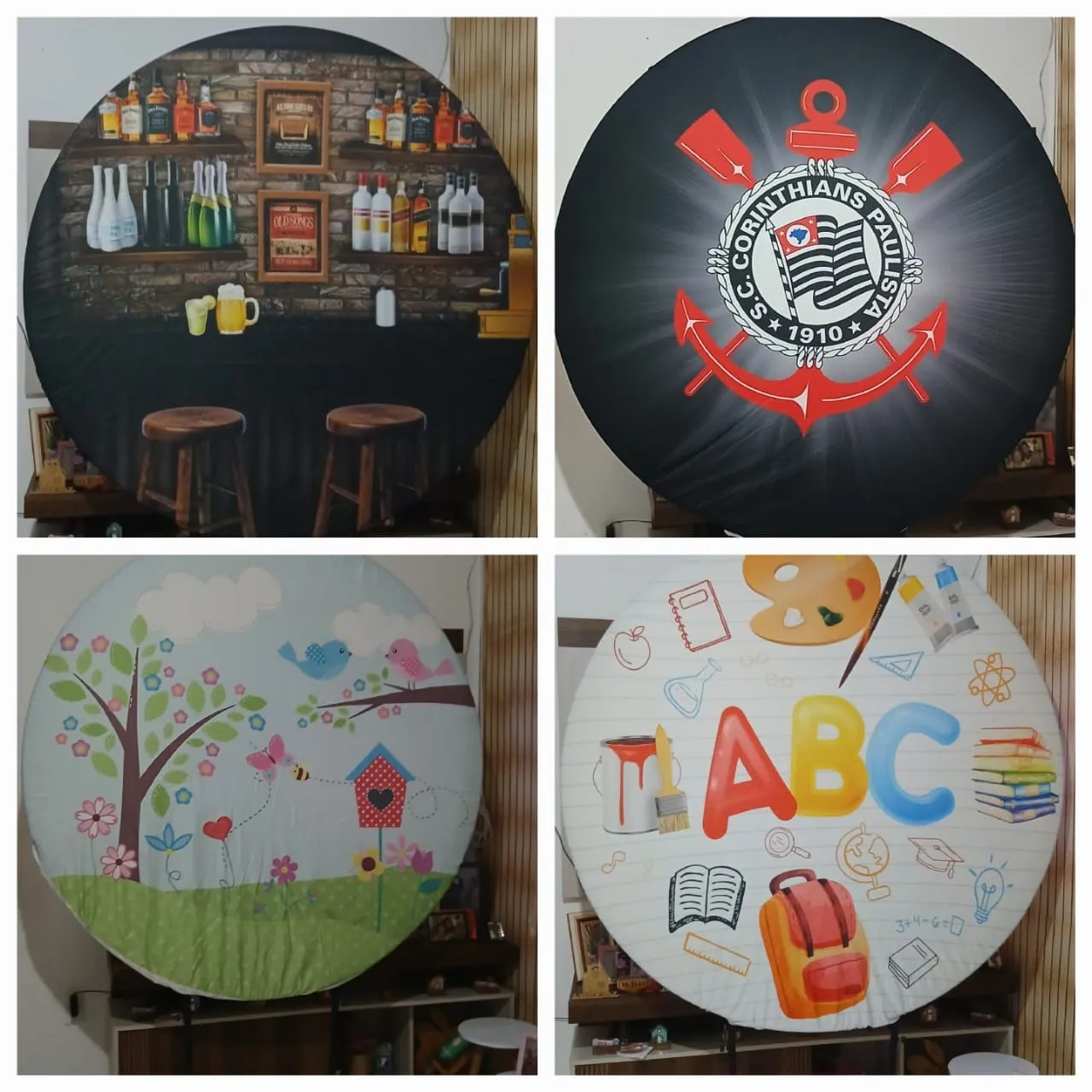 Painéis Decorativos Redondos
