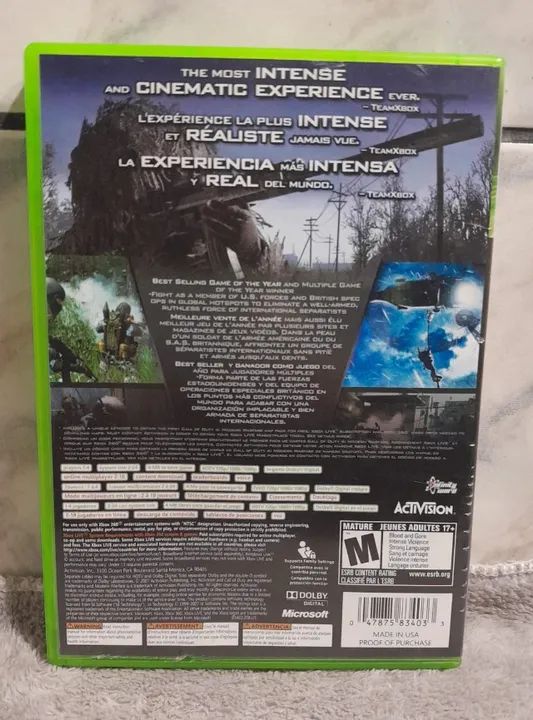 Jogo Original de XBOX 360 - Call Of Duty 4 Modern Warfare (Completo / Envio Pela OLX Pay)  - Foto 6