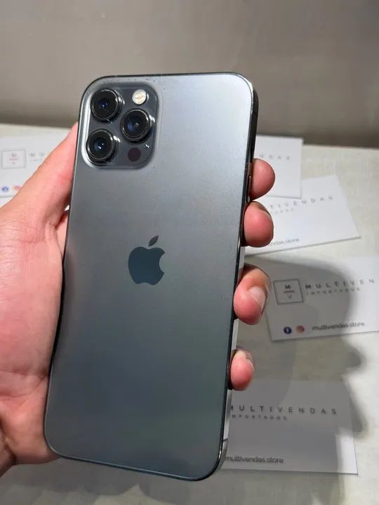IPHONE 12 PRO MAX 128GB PERFEITO ESTADO! - Foto 4