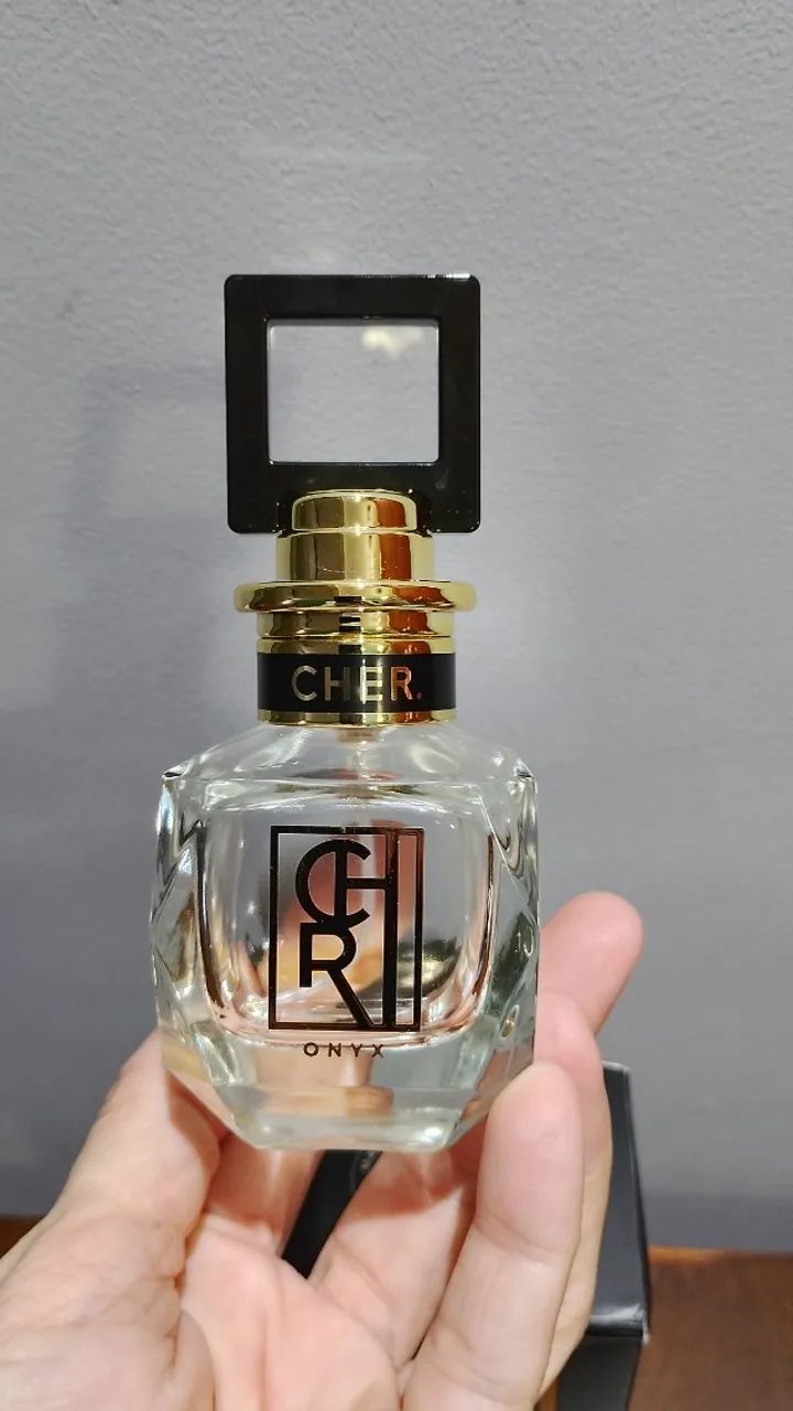 Frasco VAZIO perfume Cher Onyx 50 ml - Foto 4
